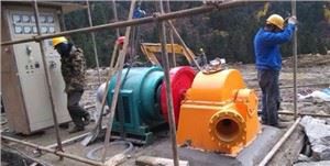 160KW horizontalna jedinica generatora hidroturbina Turgo